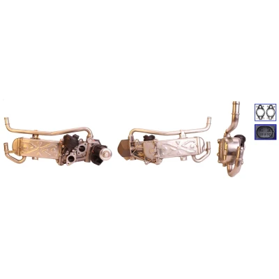 Imagem de DRI 717730138 Módulo RGE (recirculação dos gases de escape) com juntas, radiador da recirculação escape SEAT: Ibiza 4 ST,