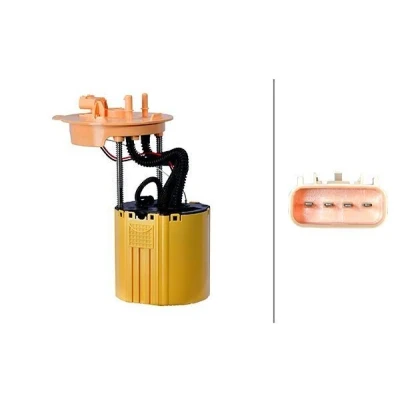 Imagem de HELLA 8TF 358 304 041 Unidade de alimentação combustível com junta, sensor nível elétrico