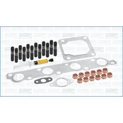 Imagem de AJUSA JTC11046 Kit de montagem, turbocompressor com juntas instruções perno roscado