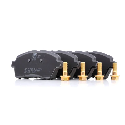 Imagem de FEBI BILSTEIN 16820 jogo de pastilhas para travão disco Eixo dianteiro excl. contacto aviso desgaste com parafusos FORD: FIESTA 6