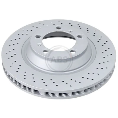 Imagem de A.B.S. Disco de travão PORSCHE: 911 Targa 340mm 34mm 5furos 130mm perfurado/ventilado revestido 18565 99135140401,99135140402 Discos