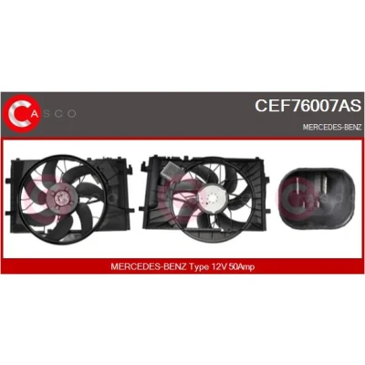 Imagem de CASCO CEF76007AS Motor eléctrico, ventilador do radiador