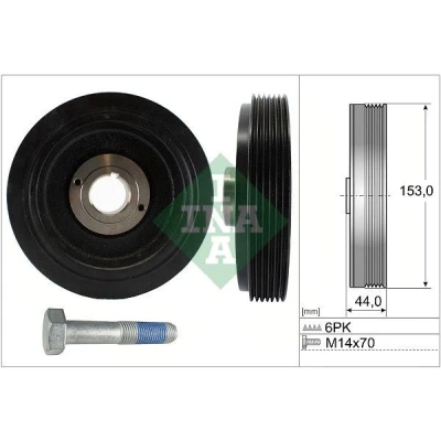 Imagem de INA 544 0042 20 Kit da polia correia cambota PEUGEOT: 406 Sedan