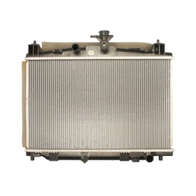 Imagem de NRF EASY FIT 53751 Radiador, arrefecimento do motor Alumínio 558 350 16 com componentes de montagem Aletas refrigeração soldadas