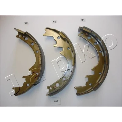 Imagem de JAPKO 55233 Maxilas de Travão Eixo traseiro 255 58,2 TOYOTA: HIACE 2 Kasten, HILUX 6 Pick up, 5 up
