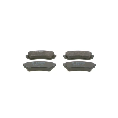 Imagem de BOSCH 0 986 424 641 Jogo de pastilhas para travão disco Baixo teor metálico com chapa anti ruído, instruções montagem