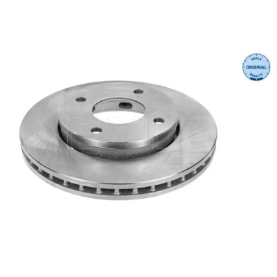 Imagem de MEYLE 015 521 2088 Disco de travão Eixo dianteiro 256 24 4 114,3 ventilado ORIGINAL Quality MITSUBISHI: COLT 6, SMART: Forfour I