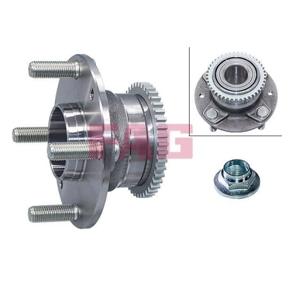 Imagem de FAG 713 6155 30 Kit de rolamento roda A imagem corresponde ao volume fornecimento 121,60 MAZDA: MX 3, FAMILIA 5, 323 P V Hatchback