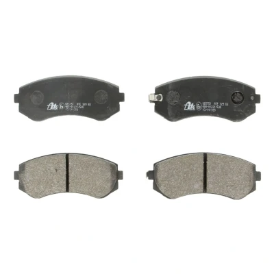 Imagem de ATE 13.0460 5751.2 Jogo de pastilhas para travão disco com avisador sonoro desgaste NISSAN: Patrol GR 5 SUV