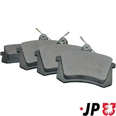 Imagem de JP GROUP 1163705810 Jogo de pastilhas para travão disco Eixo traseiro excl. contacto aviso desgaste AUDI: A4 B5 Avant, Sedan