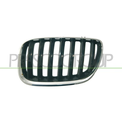 Imagem de PRASCO BM8202024 Grelha de Radiador esquerda, à frente, lado esquerdo crómio/negro BMW: X5