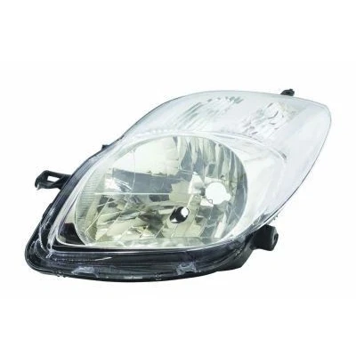 Imagem de ABAKUS 212 11P3R LDEM1 Farol Principal à direita H4 transparente sem motor de regulação do alcance dos faróis P43t TOYOTA: Yaris II Hatchback
