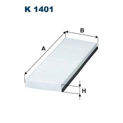 Imagem de FILTRON K 1401 Filtro, ar do habitáculo Filtro de partículas 456 153 30