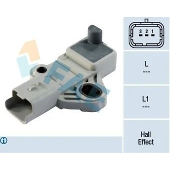 Imagem de FAE 79290 Gerador de Impulsos 3 Sensor Hall sem cabo PEUGEOT: 307 Carrinha, SW, CITROËN: C4 I Grand Picasso, C5 II