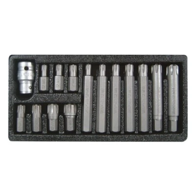 Imagem de YATO YT 0419 Kit de bits aparafusamento 15