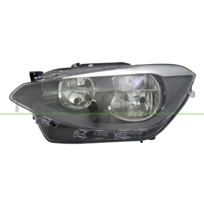 Imagem de PRASCO BM1234904 Farol Principal esquerda H7/H7 com motor de regulação do alcance dos faróis BMW: 1 Hatchback, Hatchback