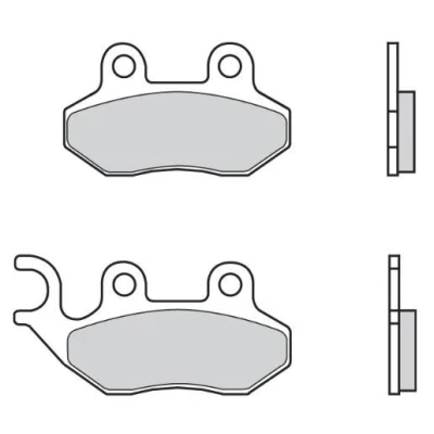 Imagem de BREMBO Carbon Ceramic Jogo de pastilhas para travão disco à frente e atrás Cerâmica 07005