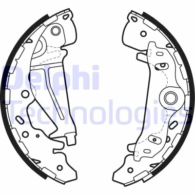 Imagem de DELPHI LS1987 Maxilas de Travão 295 54 KIA: Carnival 2, I