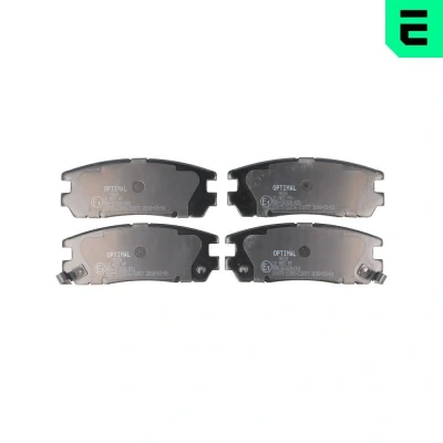 Imagem de OPTIMAL BP 09828 Jogo de pastilhas para travão disco Eixo traseiro com avisador sonoro desgaste OPEL: Frontera A SUV, B SUV