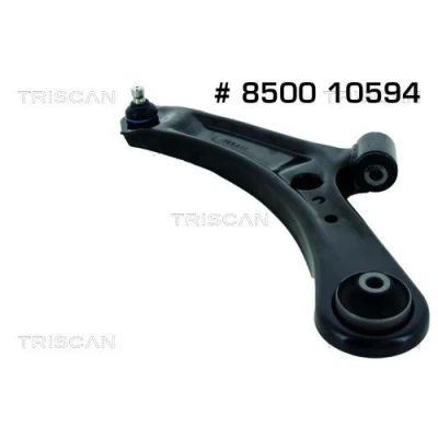 Imagem de TRISCAN 8500 10594 Braço de suspensão com articulação suspensão/guia, apoio borracha transversal