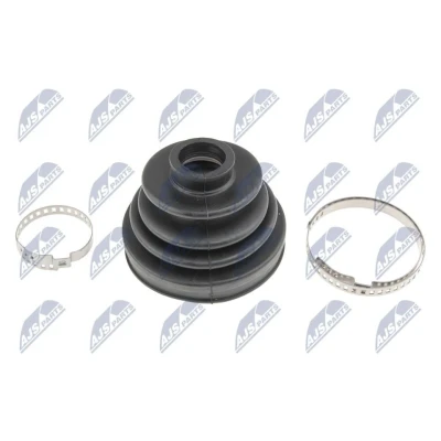 Imagem de NTY NOP 002 Fole de Transmissão Eixo dianteiro com braçadeiras TOYOTA: RAV4 III SUV, HILUX 6 Pick up, Camry IV Sedan, NISSAN: Primera TERRANO 2