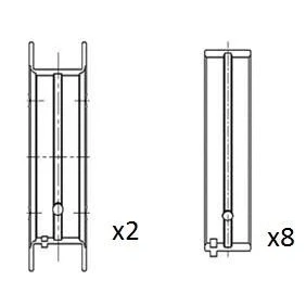 Imagem de FAI AutoParts BM1065 STD Chumaceira da cambota OPEL: Corsa D Hatchback, Astra H GTC, Manta B Sedan
