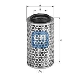 Imagem de UFI 27.315.00 Filtro de ar 601mm 448mm Cartucho filtrante