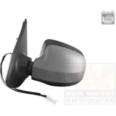Imagem de Espelho retrovisor Van Wezel 1507807 esquerda com subcapa completo, convexo, para regulação eléctrica dos espelhos, aquecível DACIA: SANDERO 2