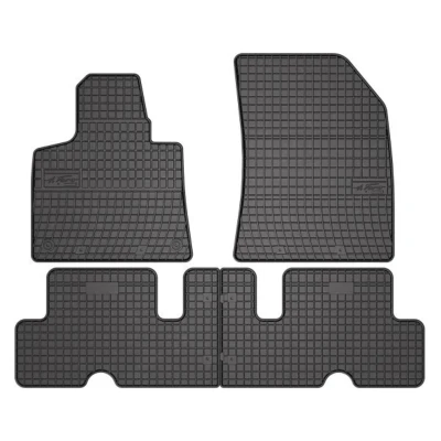 Imagem de FROGUM 0648 Conjunto de tapete chão Borracha à frente e atrás 4 preto medida CITROËN: C4 Picasso 2