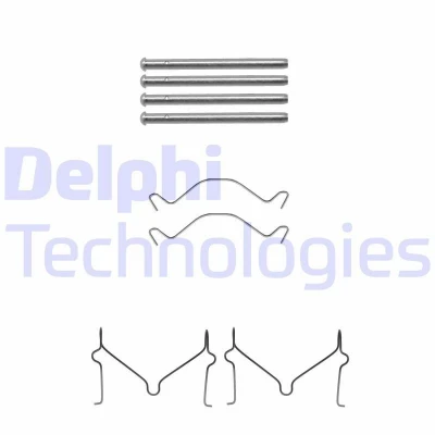 Imagem de DELPHI LX0306 Kit de acessórios, pastilhas travão MAZDA: MX 3, FAMILIA 5