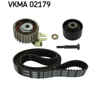 Imagem de SKF VKMA 02179 Jogo de correias dentadas 190 com perfil dentado arredondado ALFA ROMEO: 156 Sedan, 147, Sportwagon, FIAT: Palio I Weekend