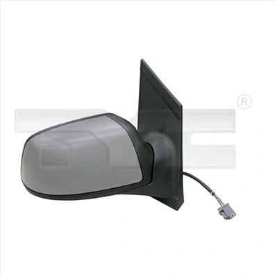 Imagem de Espelho retrovisor Tyc 310 0080 esquerda com subcapa preto convexo, para regulação eléctrica dos espelhos FORD: Focus 2, 2 Kombi