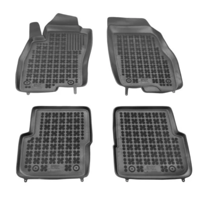 Imagem de REZAW PLAST 201514 Conjunto de tapete chão Borracha à frente e atrás preto FIAT: Grande Punto Hatchback, III Evo Hatchback