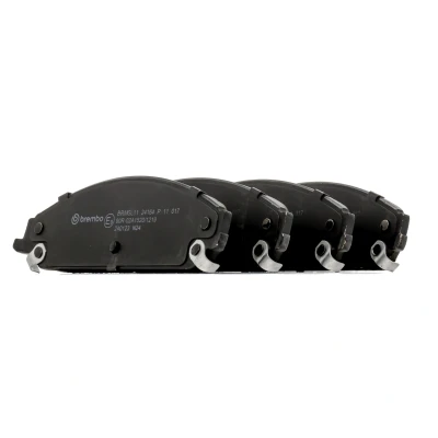 Imagem de BREMBO P 11 017 Jogo de pastilhas para travão disco com avisador sonoro desgaste sem acessórios DODGE: Charger VII, Caliber, Challenger Coupe