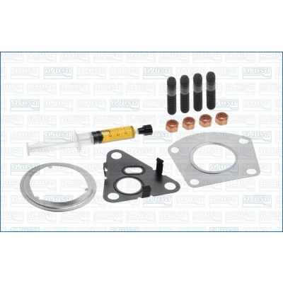 Imagem de AJUSA JTC11426 Kit de montagem, turbocompressor with studs, syringe oil com juntas instruções montagem