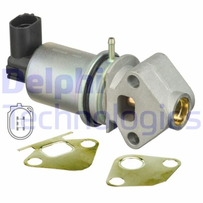 Imagem de DELPHI EG10408 12B1 Válvula EGR elétrico VOLKSWAGEN: Golf 4, Polo III Hatchback, 4 Variant, SEAT: Ibiza 2, Arosa, SKODA: Fabia I Hatchback
