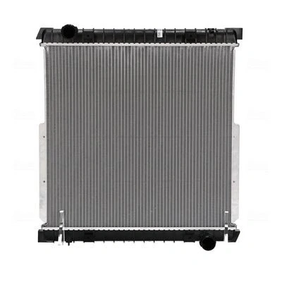 Imagem de NISSENS 63333 Radiador, arrefecimento do motor Alumínio 555 569 40 sem aro Aletas de refrigeração soldadas