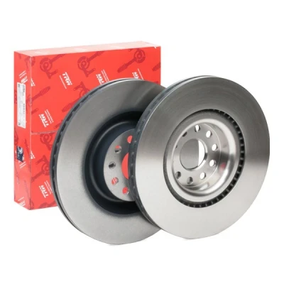 Imagem de TRW DF4350S Disco de travão 345 30 5 112 ventilado pintado alto carbono VOLKSWAGEN: Golf 6, 5, Scirocco III, AUDI: A3 Sportback, Hatchback