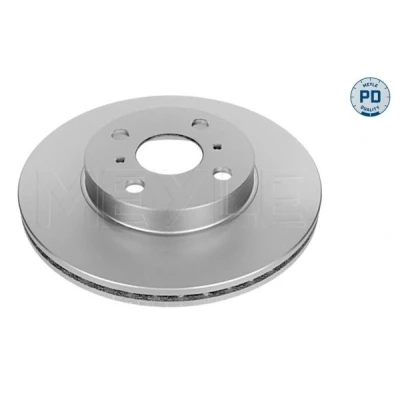 Imagem de MEYLE 30 15 521 0118/PD Disco de travão Eixo dianteiro 255 20 4 100 ventilado Revestido a discos zinco TOYOTA: Yaris I Hatchback, Verso