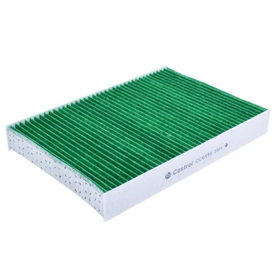 Imagem de Castrol filters CC0151 Filtro, ar do habitáculo Filtro de partículas, Com efeito antibacteriano 229mm 159mm 30mm RENAULT: CLIO 2, 3