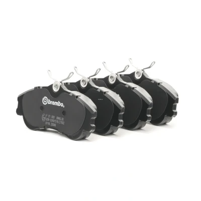 Imagem de BREMBO P 61 069 Jogo de pastilhas para travão disco excl. contacto aviso desgaste com parafusos pinça sem acessórios