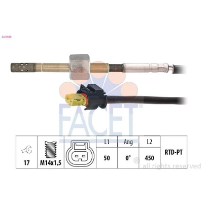 Imagem de FACET 22.0189 Sensor