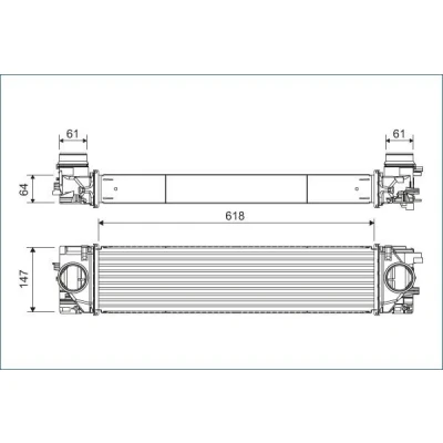 Imagem de VALEO 822931 Intercooler