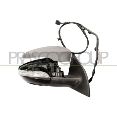 Imagem de Espelho retrovisor Prasco VG0947313 à direita com subcapa elétrico aquecível, ajustável pelo interior VOLKSWAGEN: Scirocco III