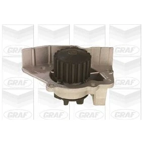 Imagem de GRAF PA642 Bomba de água 20 com junta mecânico Ferro fundido 59,31 para accionamento da correia dentada PEUGEOT: 406 Sedan, 306 Hatchback, Sedan