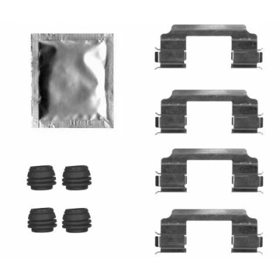 Imagem de TEXTAR 82547900 Kit de acessórios, pastilhas travão TOYOTA: HILUX 3 Pick up