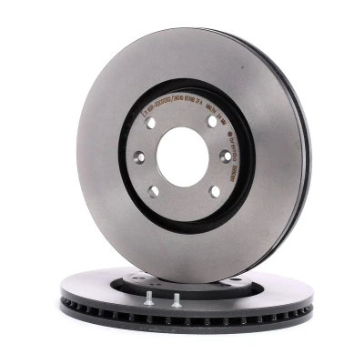 Imagem de BREMBO 09.9619.11 Disco de travão 283 26 4 interior ventilado revestido com parafusos CITROËN: C4 II Hatchback, Berlingo Van, DS3 Hatchback endado,