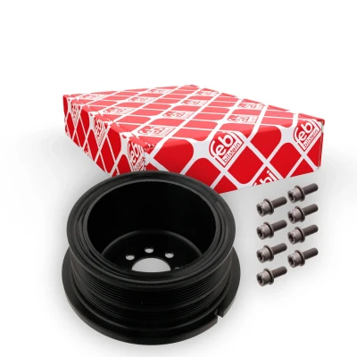 Imagem de FEBI BILSTEIN 33614 Polia da Cambota 4PK + 6PK 173 6 com parafusos ProKit BMW: 5 Sedan, Touring