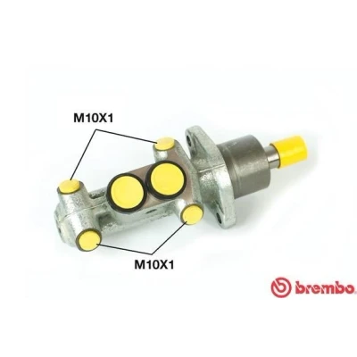 Imagem de BREMBO M 85 046 Bomba Central Dos Travões 25,4 Ferro fundido 10 x 1 (4) VOLKSWAGEN: Transporter 4