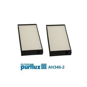Imagem de PURFLUX AH346 2 Filtro, ar do habitáculo Filtro de pólen 206 102 25